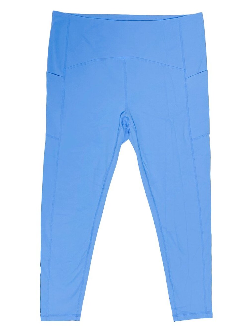 Zella Blue Lapis XL Leggings Tank Set Studio Luxe Pocket 7/8 Breathe - Picture 2 of 16